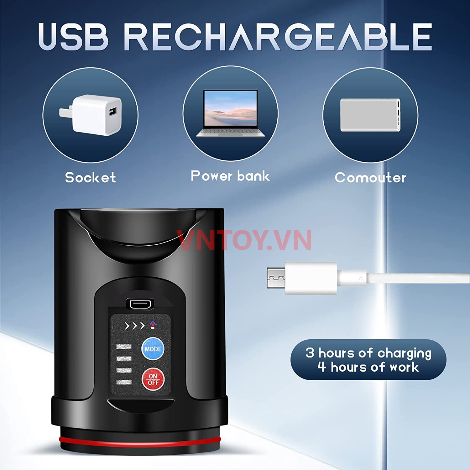 Máy bơm dương vật tự động Penis Pump tăng kích cỡ cải thiện sinh lý nam