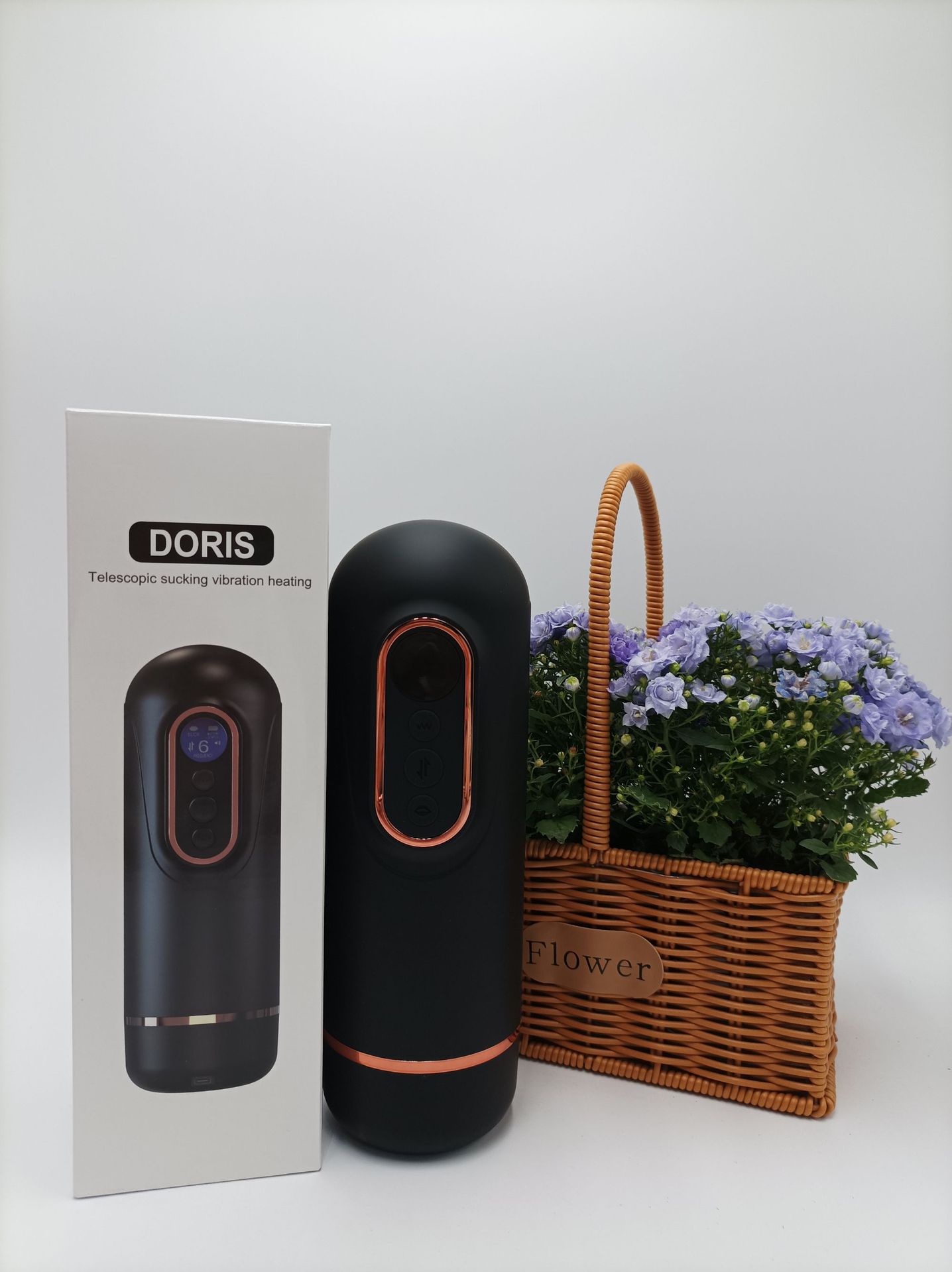 Máy Massage Nam Doris Rung Thụt Co Bóp Sưởi Ấm Đa Năng