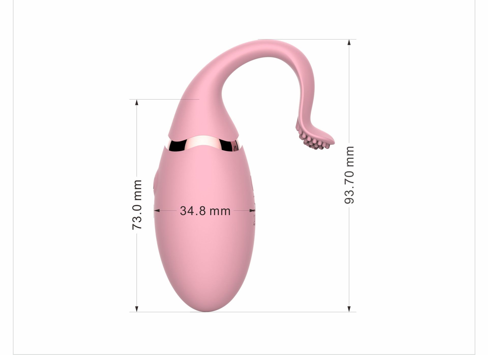 Máy rung chữ U Đa Năng – Silicon Cao Cấp Kích Thích Kép