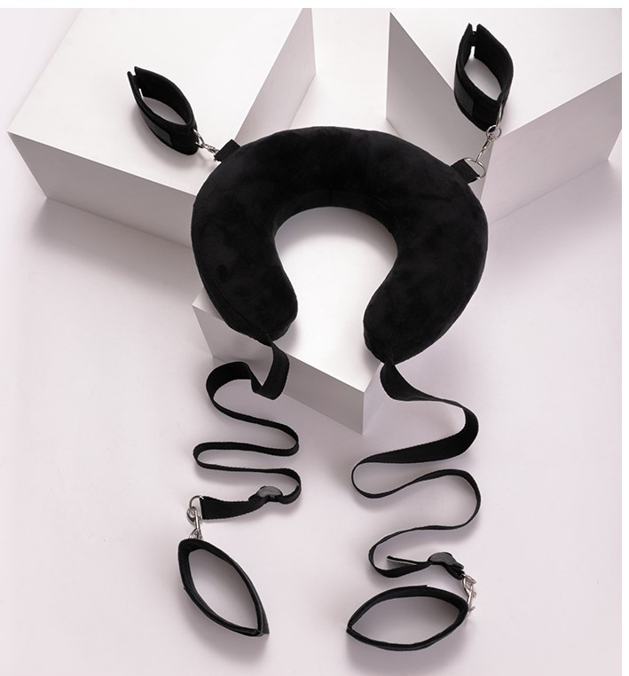 Bộ trói chân tay đệm gối cao cấp hình chữ U