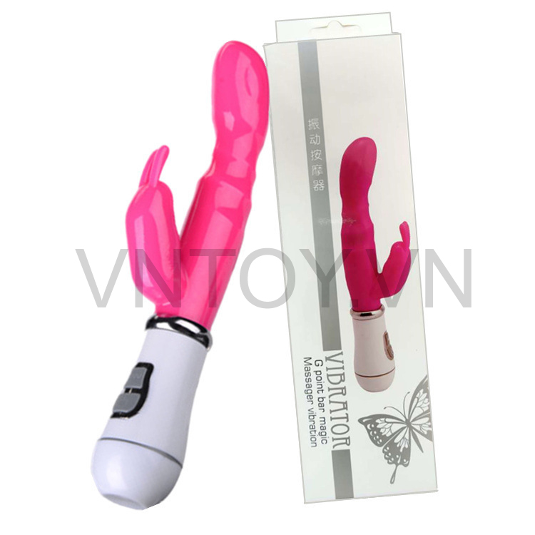 Máy rung âm đạo và điểm G thiết kế hình dương vật rẽ nhánh