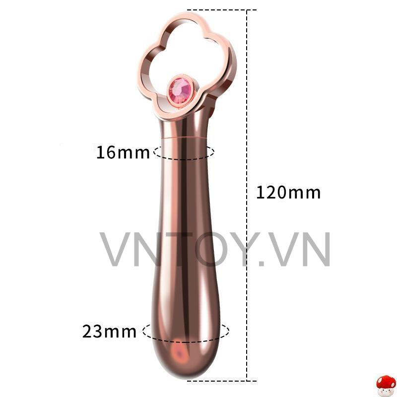 Máy rung Omysky kích thích âm đạo hình kim cương sang chảnh