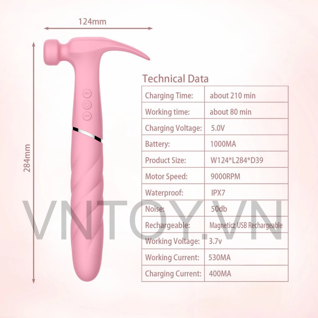 Búa rung âm đạo cao cấp