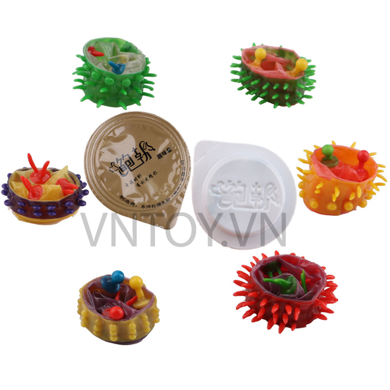 Bao cao su râu rồng - Hộp 6 cái