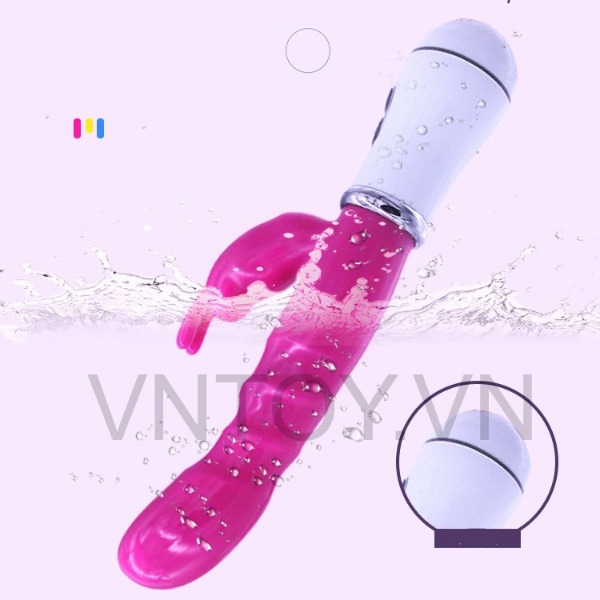 Máy rung âm đạo và điểm G thiết kế hình dương vật rẽ nhánh