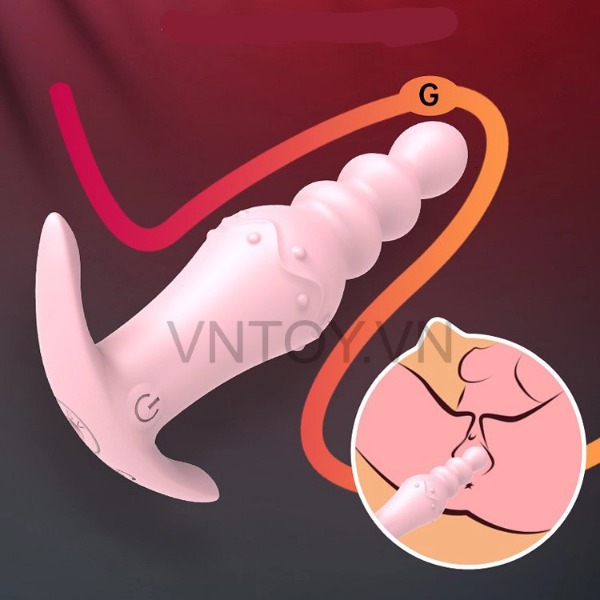 Trứng rung hậu môn điều khiển từ xa Outward Wearable Anal Plug chính hãng