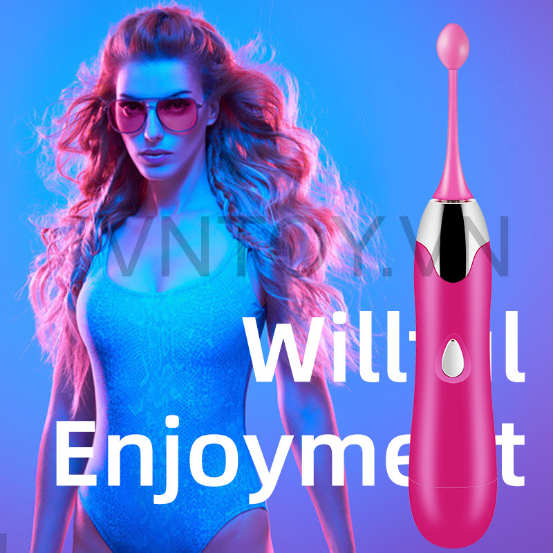 Bút rung điểm G 3 đầu Silicon kích thích âm đạo
