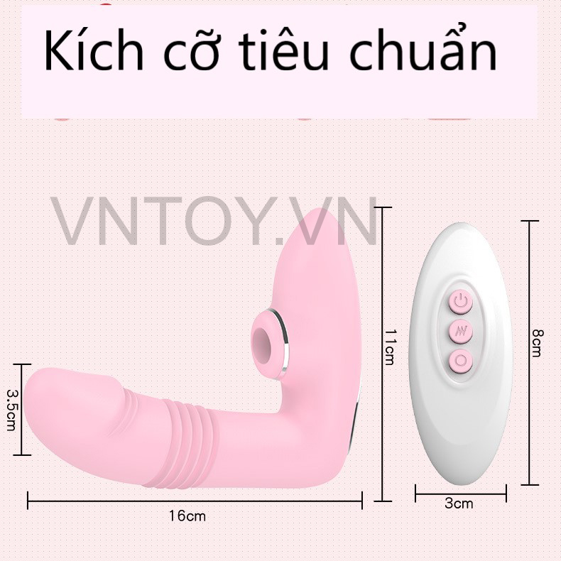 Quần lót rung cao cấp thụt hút sưởi ấm điều khiển từ xa