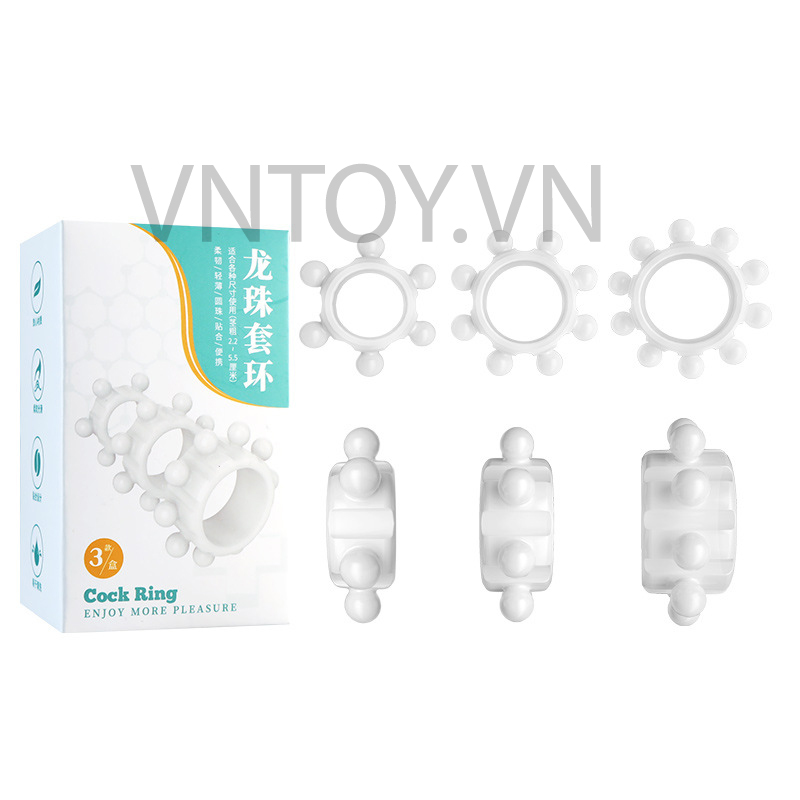 Vòng đeo dương vật bi gai đặc siêu kích thích