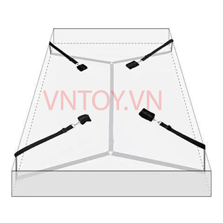 Bộ trói chân tay cố định trên giường