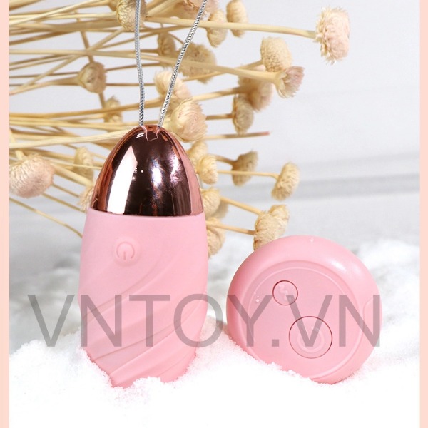 Trứng rung điều khiển từ xa xoắn âm đạo sạc pin