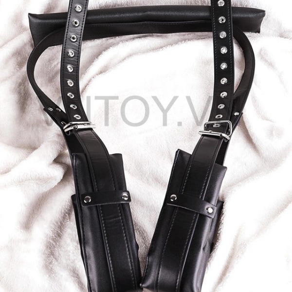 Bộ trói chân banh háng chất liệu da PU