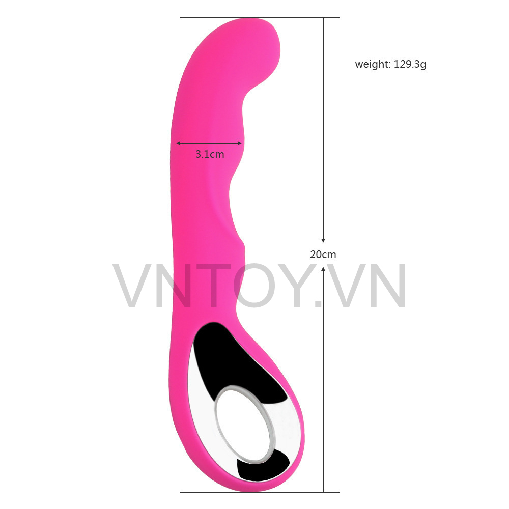 Máy rung âm đạo cầm tay 3 điểm chạm