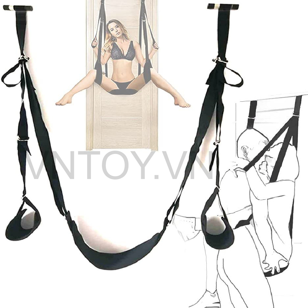 Bộ trói bạo dâm treo cửa Stripper BDSM