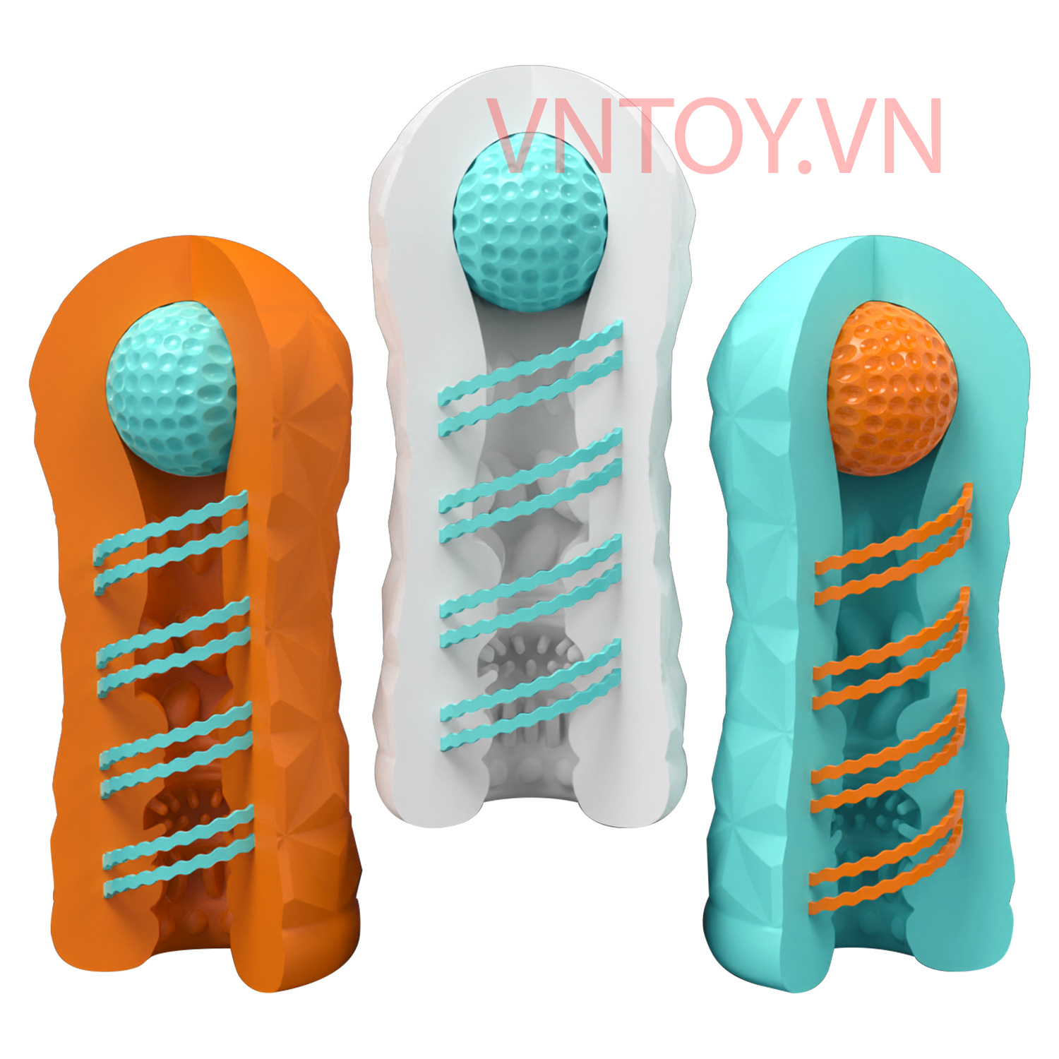 Cốc thủ dâm Pretty Love nâng cấp Silicon xoắn 360 độ