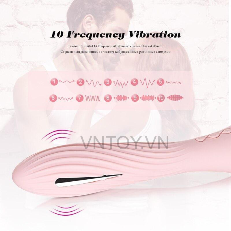 Bút rung cao cấp tích điện 12 chế độ sạc pin