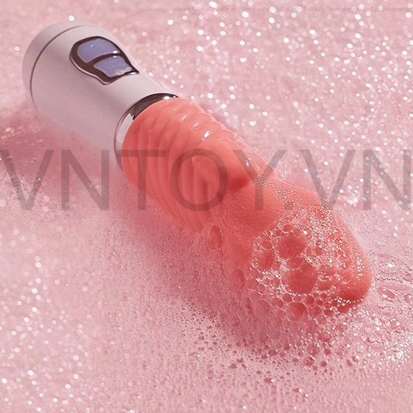 Lưỡi liếm tình yêu rung âm đạo cầm tay sạc pin