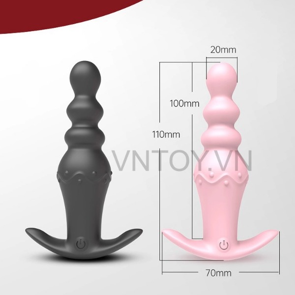 Trứng rung hậu môn điều khiển từ xa Outward Wearable Anal Plug chính hãng