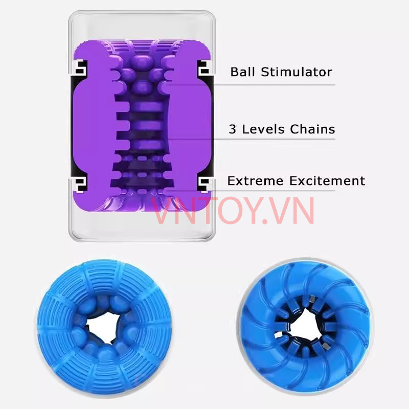 Cốc thủ dâm Youcups Normal Hard Through