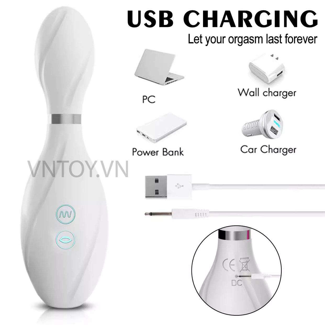 Sextoy Bowling rung hút âm đạo cầm tay cao cấp