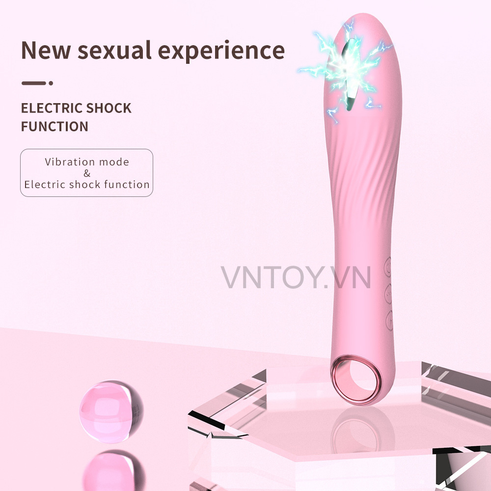 Bút rung cao cấp tích điện 12 chế độ sạc pin