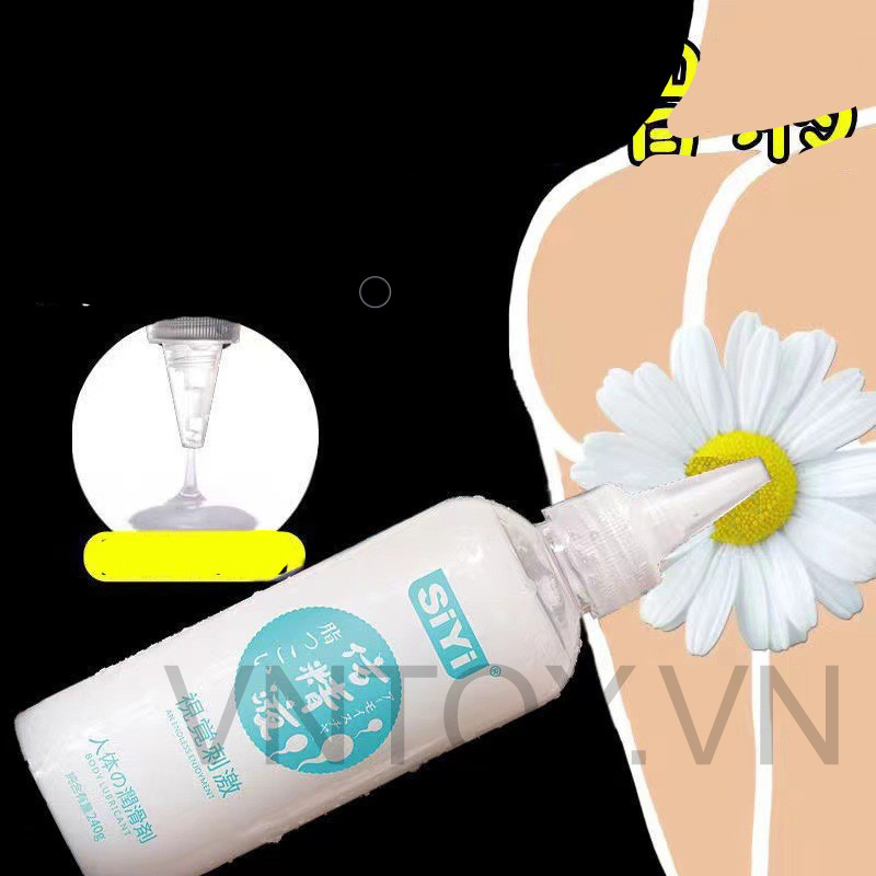 Gel bôi trơn tinh trùng Siyi chính hãng trắng đục như thật
