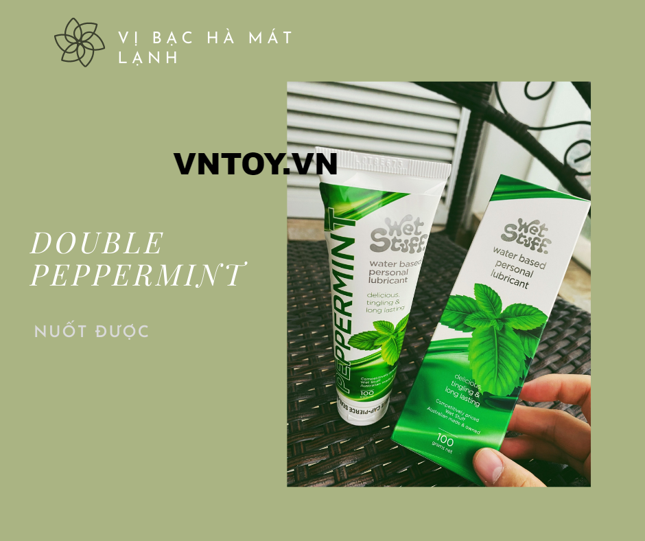 Gel bôi trơn Wet Stuff vị Caramel - Dâu - Bạc hà chính hãng 100g