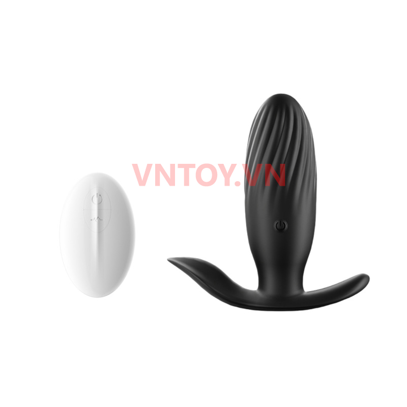 Phích cắm hậu môn điều khiển từ xa 10 chế độ rung