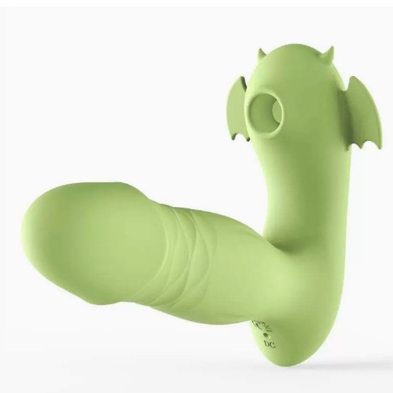 Quần Lót Little Devil Đa Năng Rung Thụt Sưởi Ấm Telescopic Cao Cấp