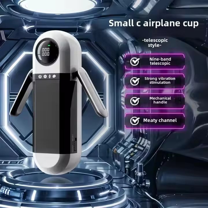 Robot Massage Nam Cao Cấp Rung Thụt Đa Năng Tay Cầm Tiện Lợi