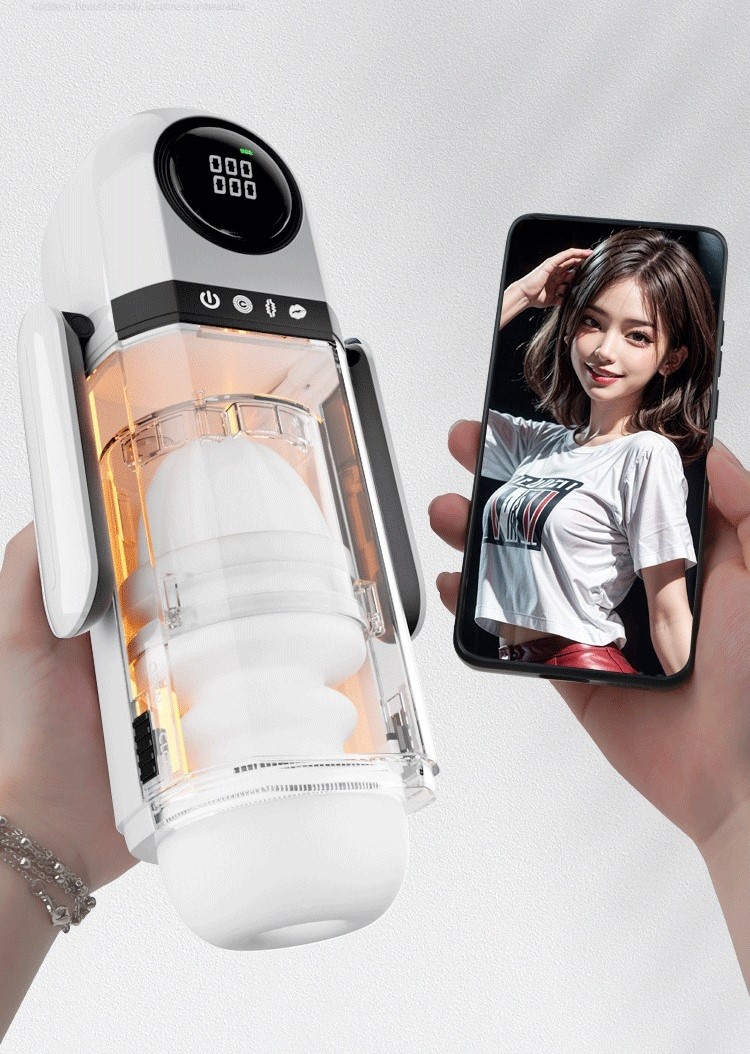 Robot Massage Nam Cao Cấp Rung Thụt Đa Năng Tay Cầm Tiện Lợi