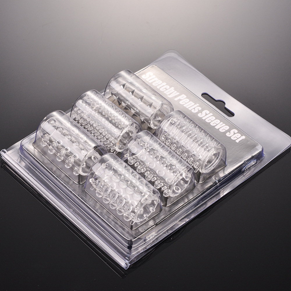 Set 6 Bao Đôn Silicon Cao Cấp Gai Gân Đa Dạng Tăng Cảm Giác