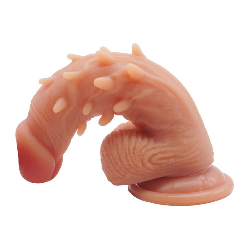 Sextoy Dildo Rung Thụt Silicon Gai Nổi Điều Khiển Không Dây