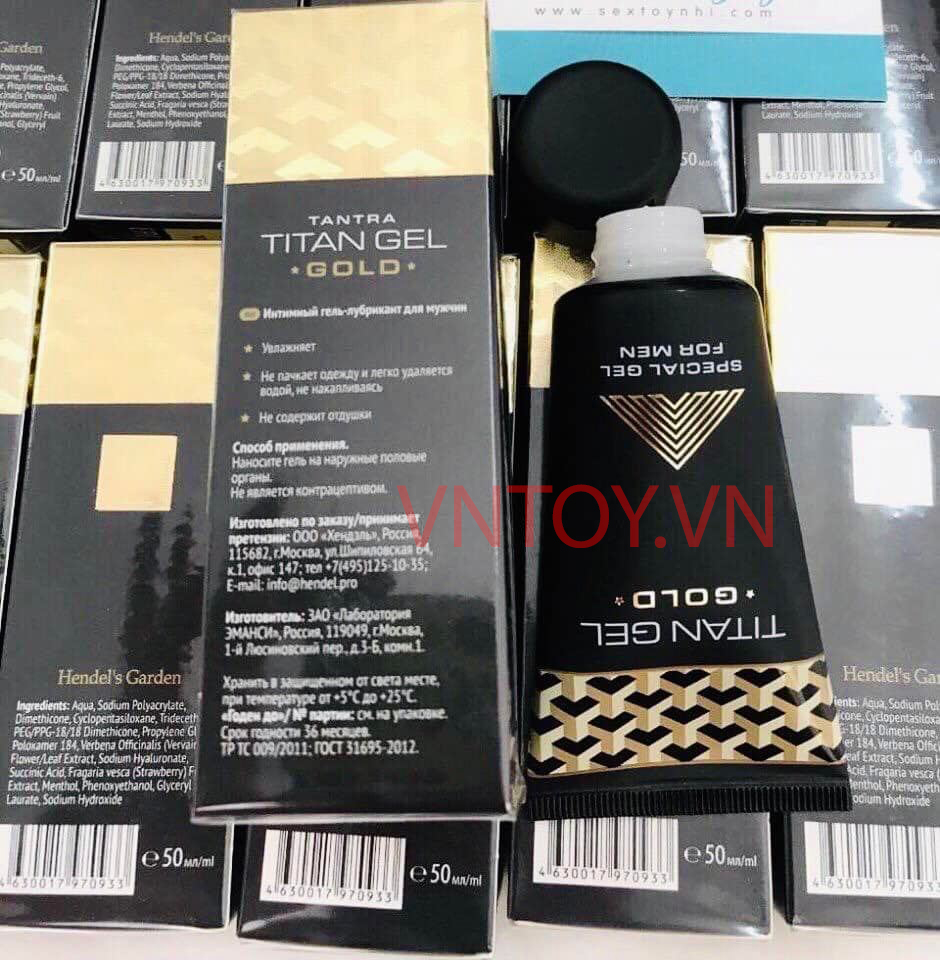 Titan Gel Gold chính hãng tăng kích cỡ cậu nhỏ