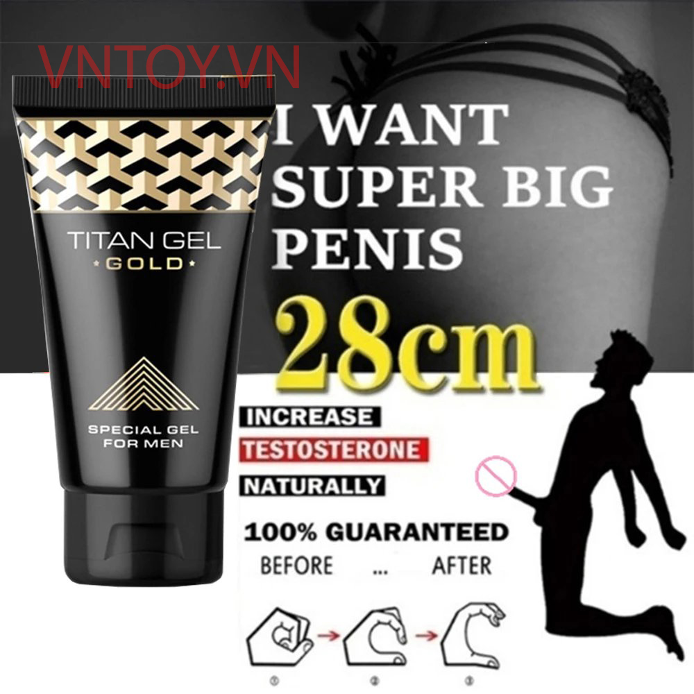 Titan Gel Gold chính hãng tăng kích cỡ cậu nhỏ