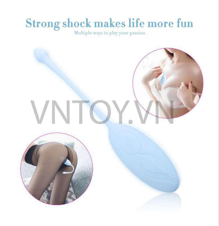 Trứng rung nòng nọc điều khiển từ xa nhiều chế độ rung