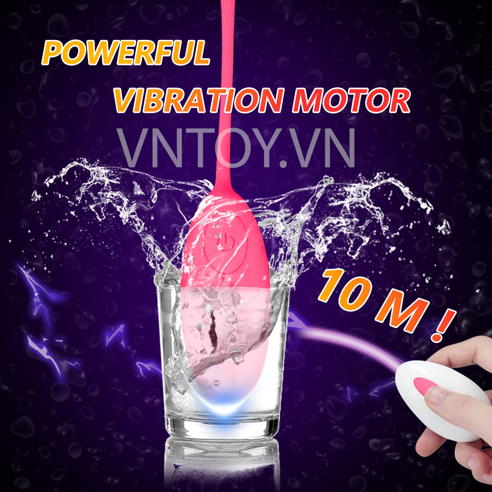Trứng rung nòng nọc điều khiển từ xa nhiều chế độ rung