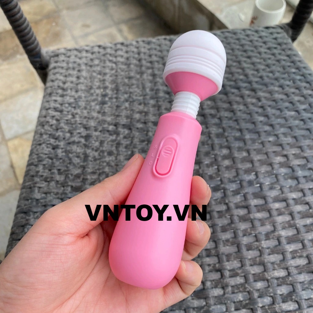 Chày rung cầm tay nhỏ gọn massage âm đạo