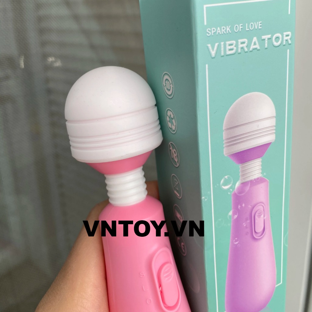Chày rung cầm tay nhỏ gọn massage âm đạo