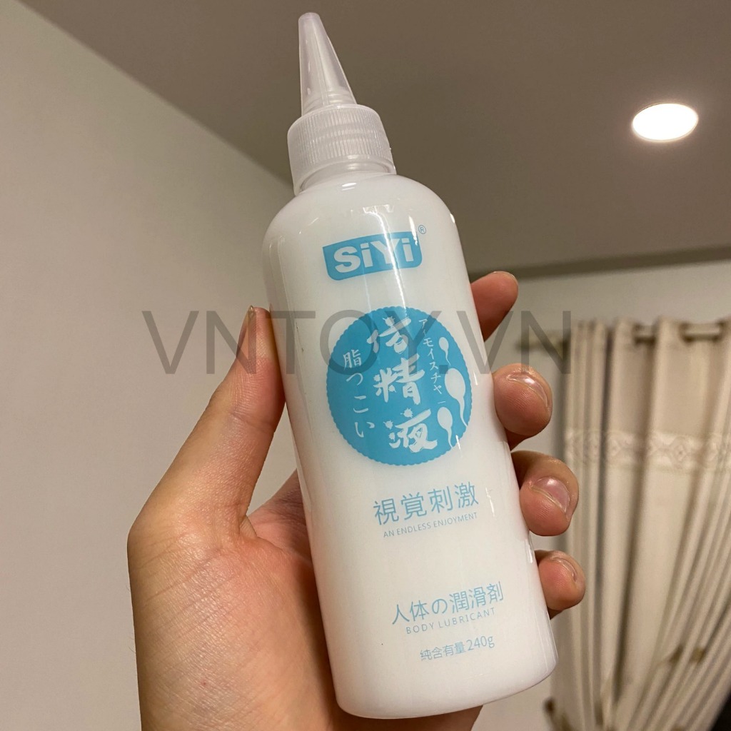 Gel bôi trơn tinh trùng Siyi chính hãng trắng đục như thật