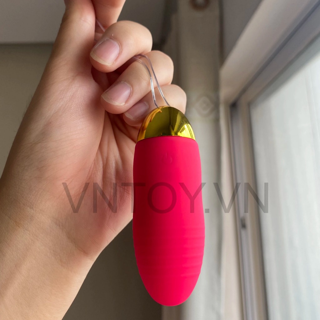 Trứng rung tình yêu điều khiển từ xa sạc pin cao cấp