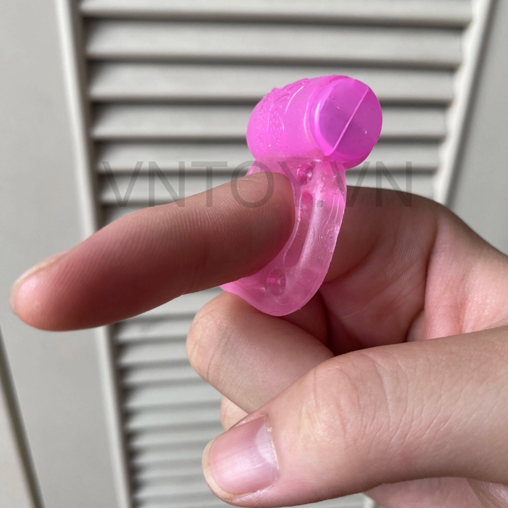 Vòng đeo dương vật Silicon rung đầu chim giá rẻ