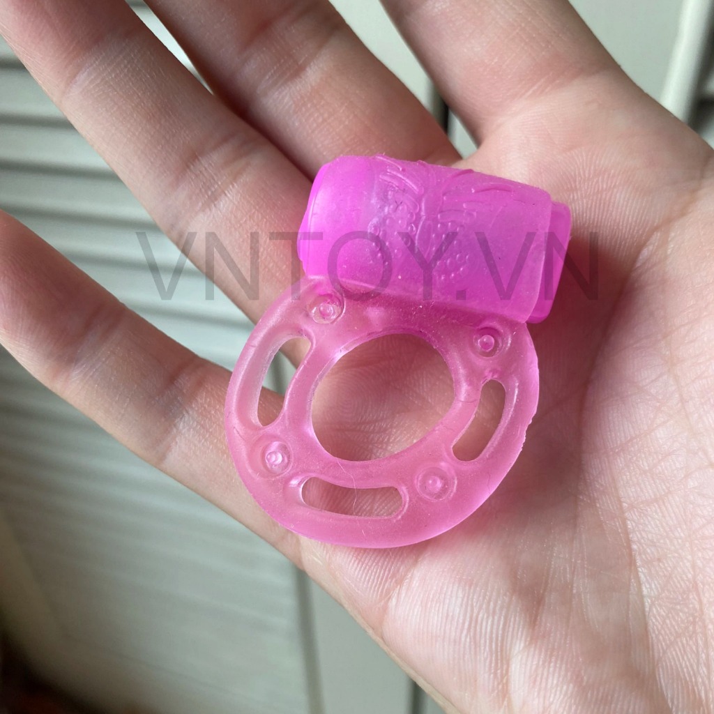 Vòng đeo dương vật Silicon rung đầu chim giá rẻ