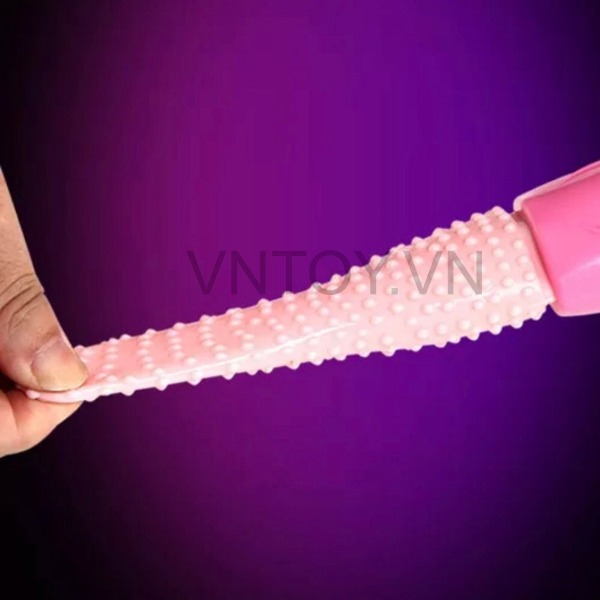 Lưỡi rung tình yêu có gai kèm trứng rung inox