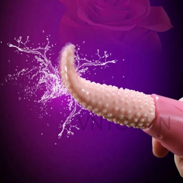 Lưỡi rung tình yêu có gai kèm trứng rung inox