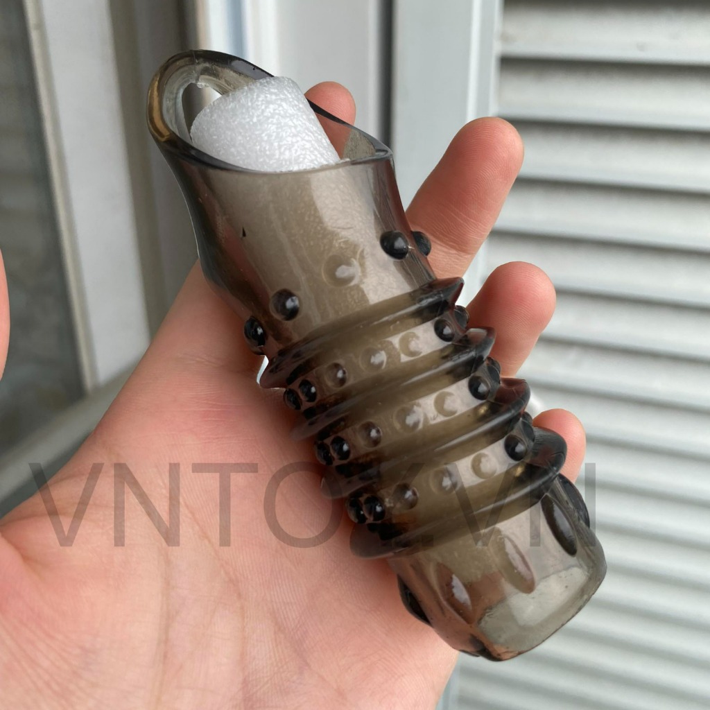 Bao cao su đôn dên khúc giữa có quai đeo bìu