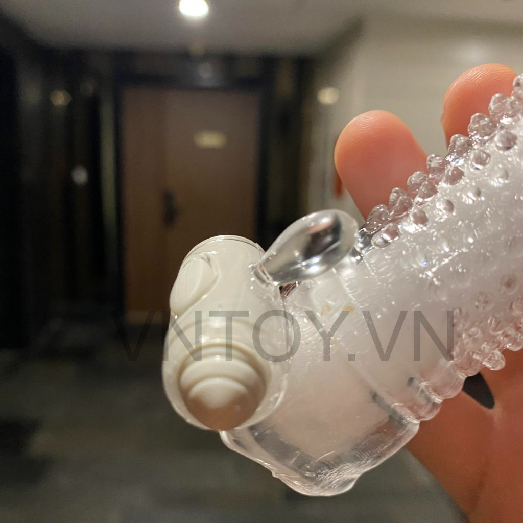 Bao cao su đôn dên gai gắn cục rung