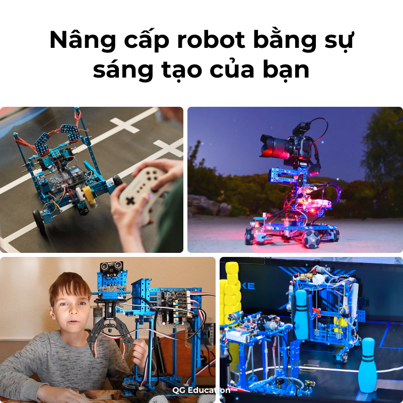 Robot lập trình Ultimate Robot Kit V2.0 - Robot lập trình Ultimate cần thiết cho các bạn nhỏ tuổi