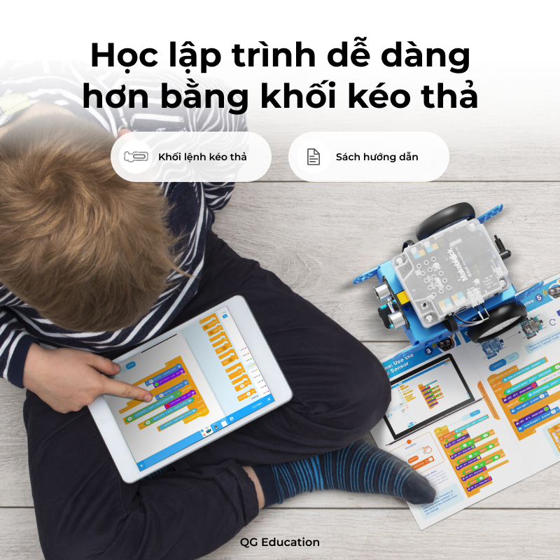 Makeblock mBot - Robot giáo dục lập trình dành cho trẻ 8+ tuổi