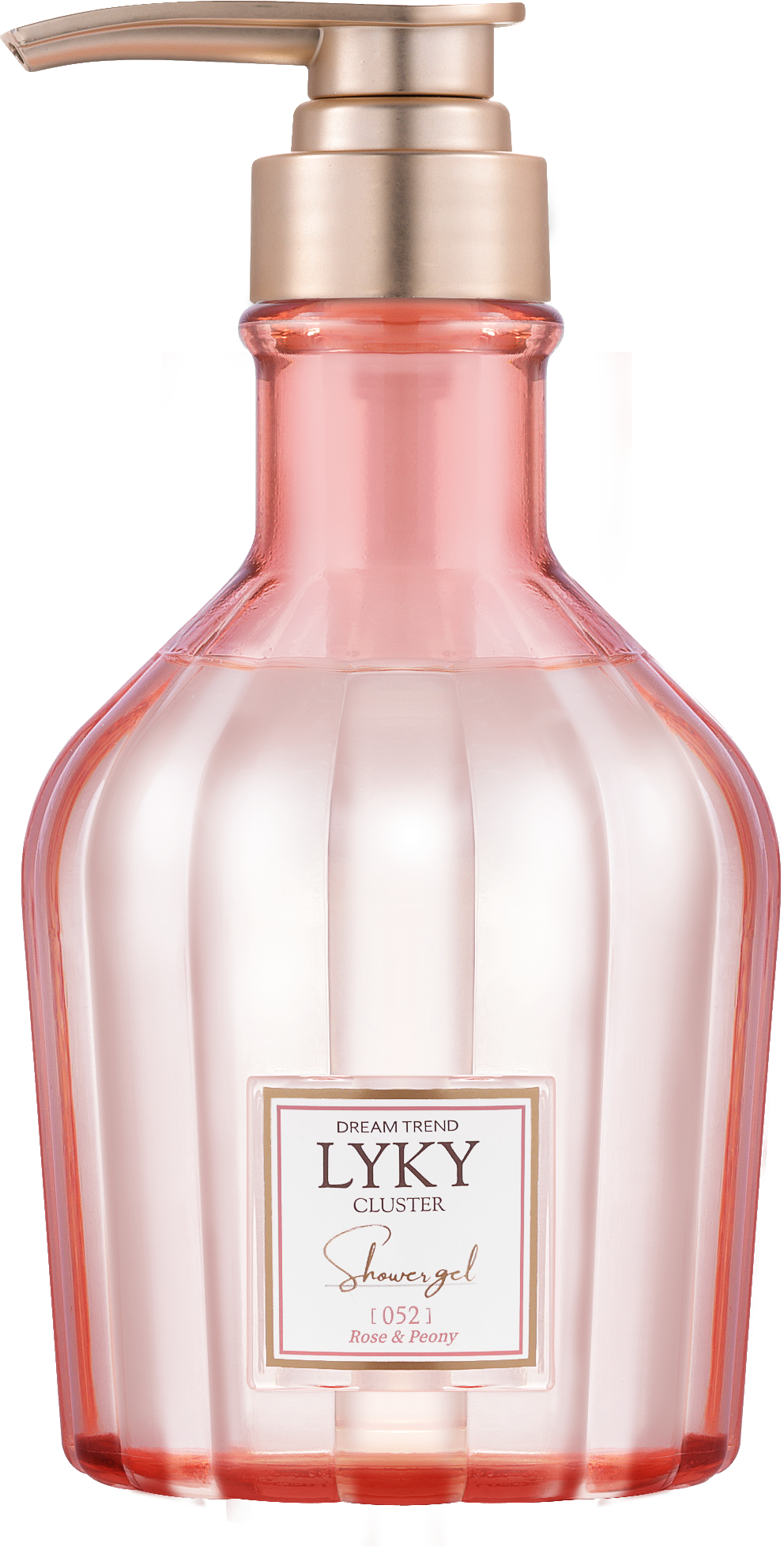 Sữa tắm Lyky Hồng Cluster Scented Shower gel (Rose & Peony) (tặng kèm bông tắm)